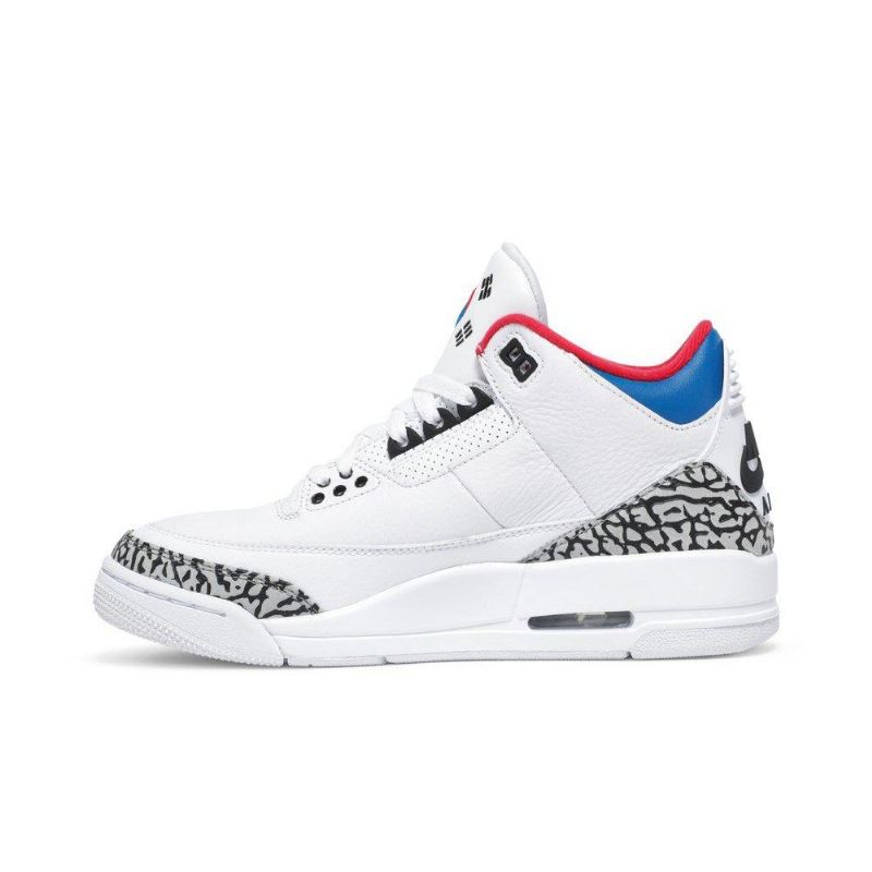 Γυναικεία Παπούτσια Air Jordan 3 Retro Nrg Λευκά Γκρι Κόκκινα