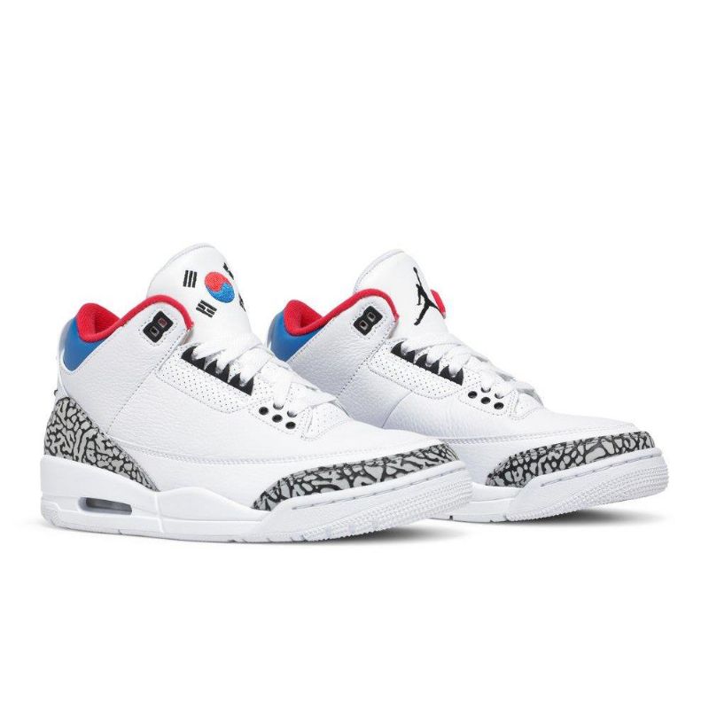 Γυναικεία Παπούτσια Air Jordan 3 Retro Nrg Λευκά Γκρι Κόκκινα